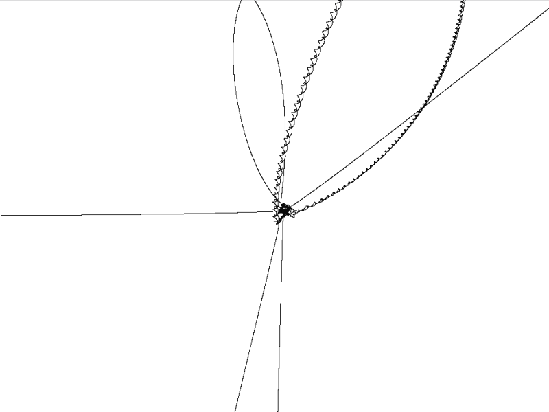 F = m a = 1 / d^2; Bang (10)